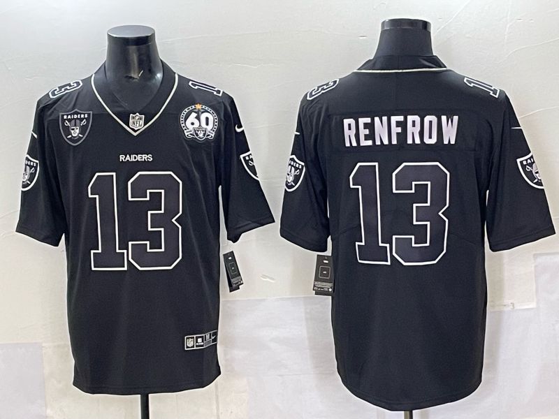 Men Oakland Raiders #13 Renfrow Black Nike 2025 Limited NFL Jersey 001->oakland raiders->NFL Jersey